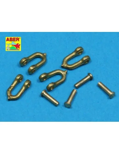 Early model shackle for Pz.Kpfw.VPanther x 4pcs - Aber Models R-14