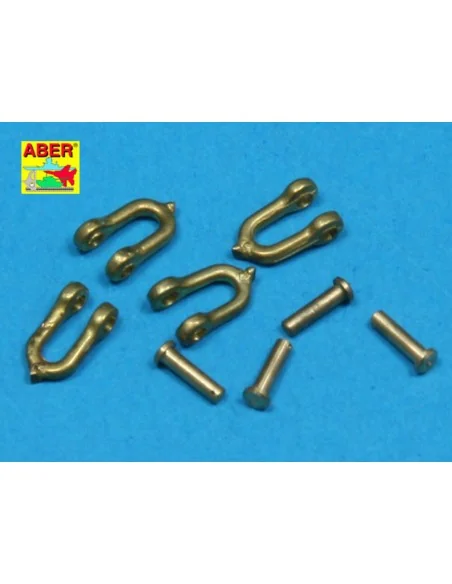 [NO_DESC] Early model shackle for Pz.Kpfw.VPanther x 4pcs - Aber Mo...