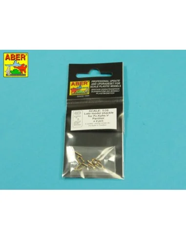 Late model shackle for Pz.Kpfw.V Panther x 4pcs - Aber Models R-16