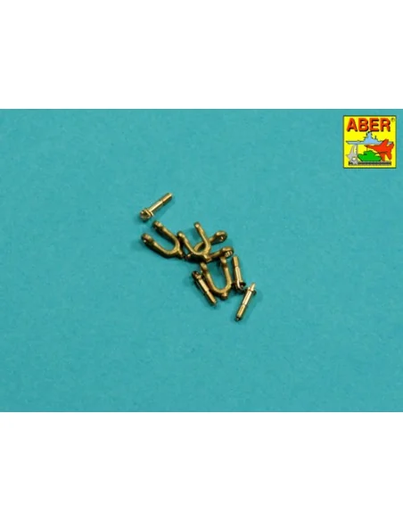 Late model shackle for Pz.Kpfw.V Panther x 4pcs - Aber Models R-16