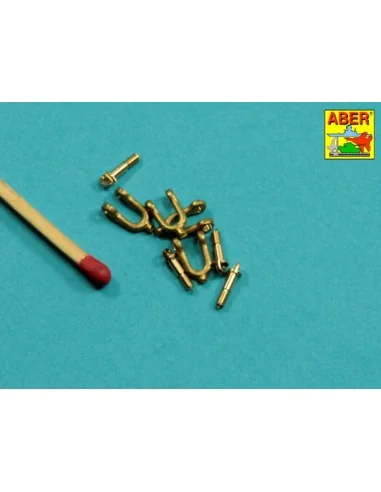 [NO_DESC] Late model shackle for Pz.Kpfw.V Panther x 4pcs - Aber Mo...