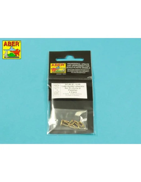 [NO_DESC] Late model shackle for Pz.Kpfw.V Panther x 4pcs - Aber Mo...