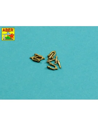 Late model shackle for Pz.Kpfw.V Panther x 4pcs - Aber Models R-16