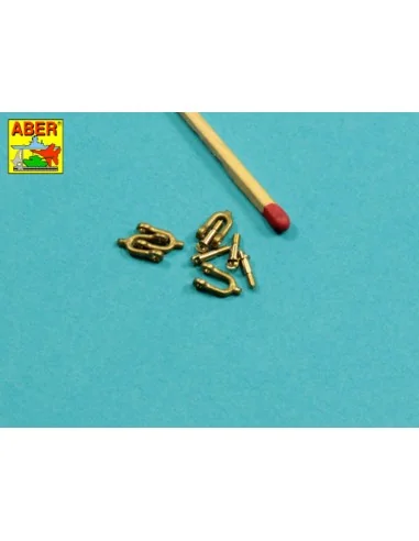 Late model shackle for Pz.Kpfw.V Panther x 4pcs - Aber Models R-16