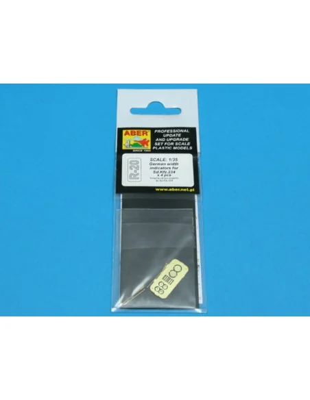 German width indicator for Sd.Kfz.234 x 4 pcs - Aber Models R-20