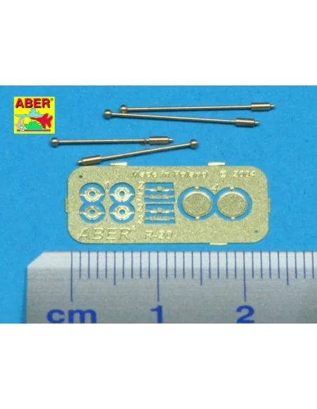 German width indicator for Sd.Kfz.234 x 4 pcs - Aber Models R-20