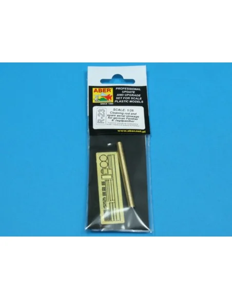 Clean rod and spare aerial stowage for german Panther & Jagdpanther...