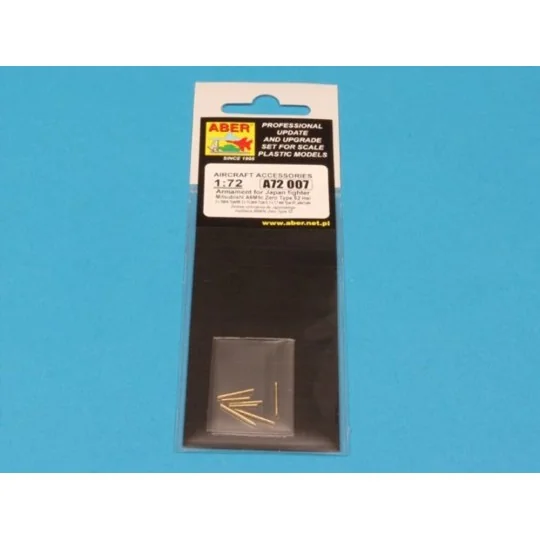 Armament for A6M5c Zero, 1/72 - Aber Models A72 007
