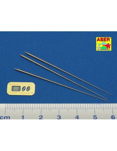 German 2m aerials(set of 3pcs) - Aber Models R-26