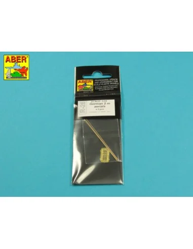 German 2m aerials(set of 3pcs) - Aber Models R-26