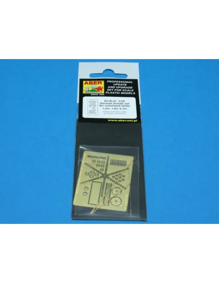 German aerials for command tanks - Aber Models R-30