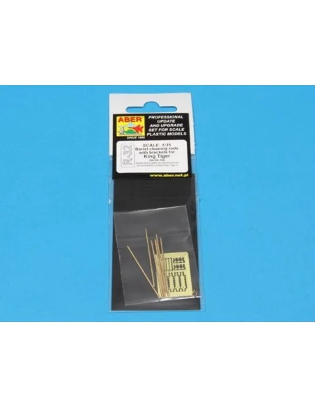 Barrel cleaning rods for King Tiger - Aber Models R-32