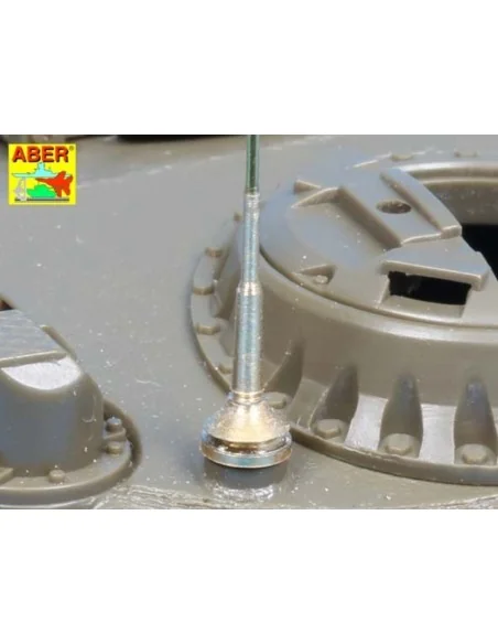 Aerials for Russian modern Tanks - Aber Models R-33