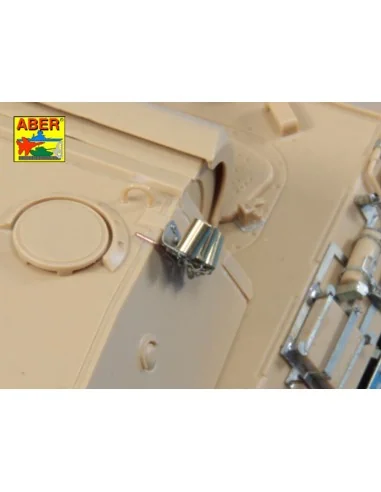 Smoke Discharges for German Tanks - Aber Models R-34
