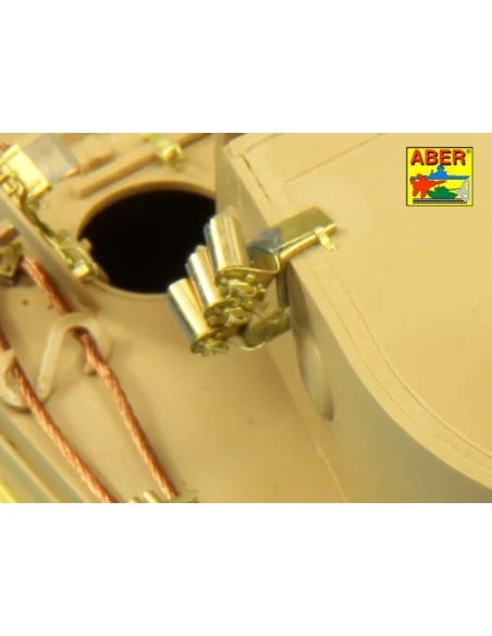 Smoke Discharges for German Tanks - Aber Models R-34