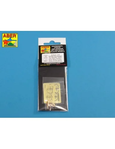 Smoke Discharges for German Tanks - Aber Models R-34