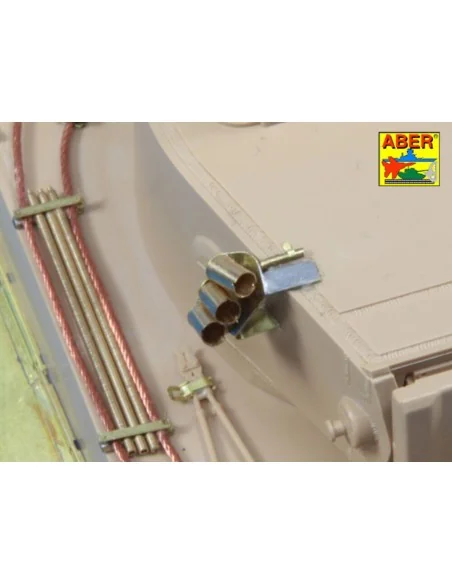 Smoke Discharges for German Tanks - Aber Models R-34