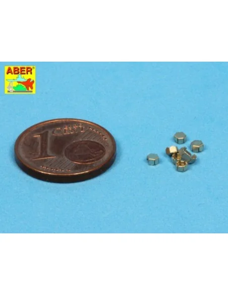 Hexagonal bolts & nuts - Aber Models R-35