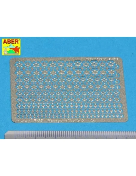 Hexagonal bolts & nuts - Aber Models R-35
