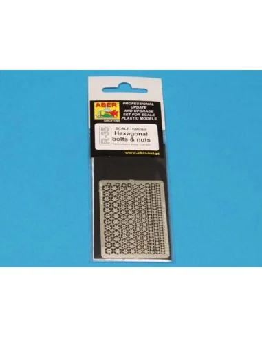 Hexagonal bolts & nuts - Aber Models R-35