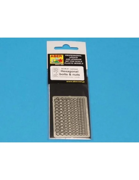 [NO_DESC] Hexagonal bolts & nuts - Aber Models R-35