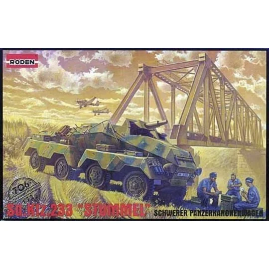 Sd.Kfz. 233 ''Stummel'', 1/72 - Roden 706