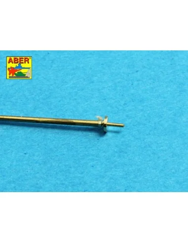 German 2m aerials with rings x 3 - Aber Models R-42