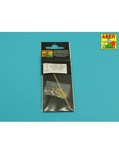 [NO_DESC] Set of 2 NATO antennas with mount bases - Aber Models R-44