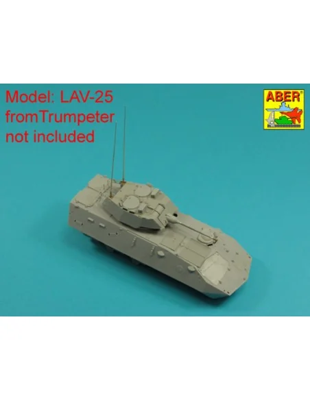 Set of 2 NATO antennas with mount bases - Aber Models R-44