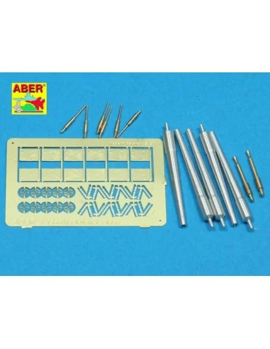 barrels for US Fletcher Clas Destroyer, 1/144 - Aber Models RE1:144...