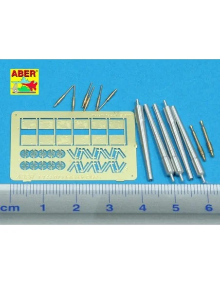 barrels for US Fletcher Clas Destroyer, 1/144 - Aber Models RE1:144...