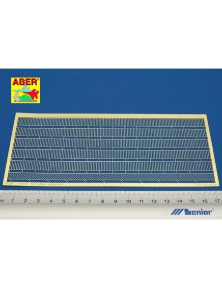 Ships railing -vertical bars, 1/100 - Aber Models RE-100-02