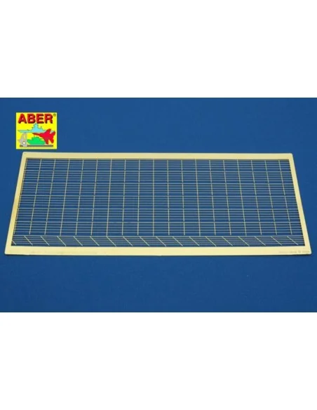 Ships railing -five horizontal bars, 1/150 - Aber Models RE-150-02