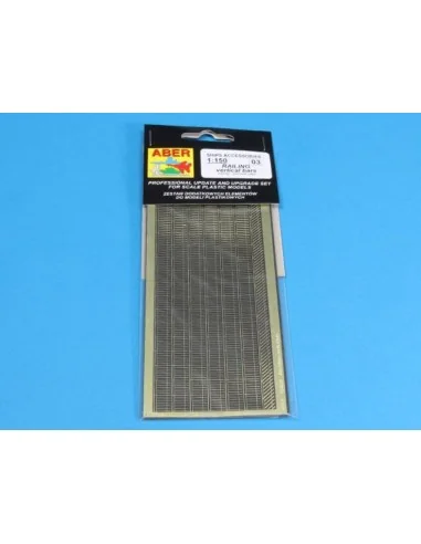 Ships railing -vertical bars, 1/150 - Aber Models RE-150-03