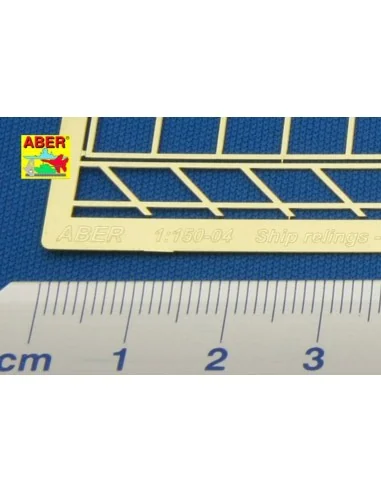 Ships railing -window type, 1/150 - Aber Models RE-150-04