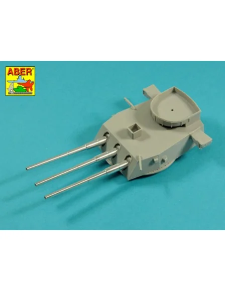 Main Armament for US battleship Iova or Missouri 406mm x9, 127mm x2...