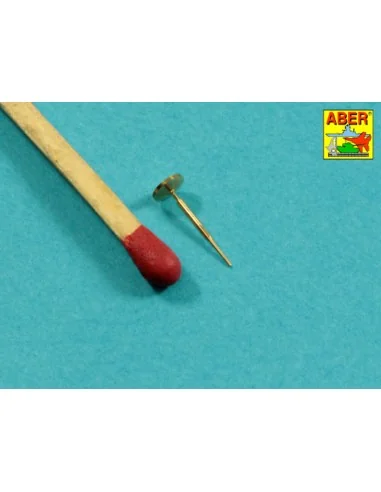 Set of 20 pcs 40 mm Bofors Mk.1 barrels for US Navy ships, 1/200 - ...