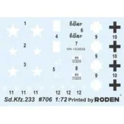 Sd.Kfz. 233 ''Stummel'' - Roden 706