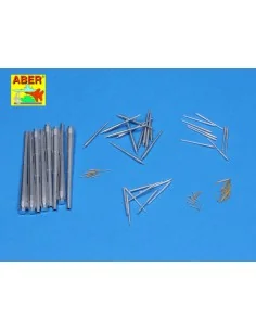 [NO_DESC] Set of barrels for Bismarck, 1/200 - Aber Models RE-200 L04