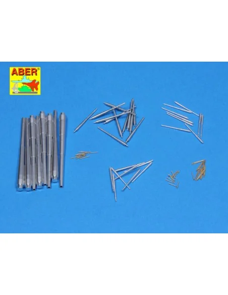 Set of barrels for Bismarck, 1/200 - Aber Models RE-200 L04
