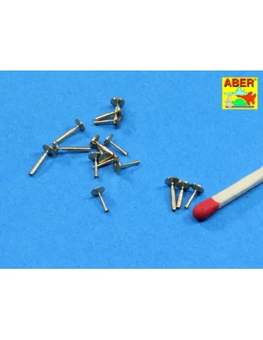 Set of barrels for pom-pom AA gun, 1/200 - Aber Models RE-200 L06