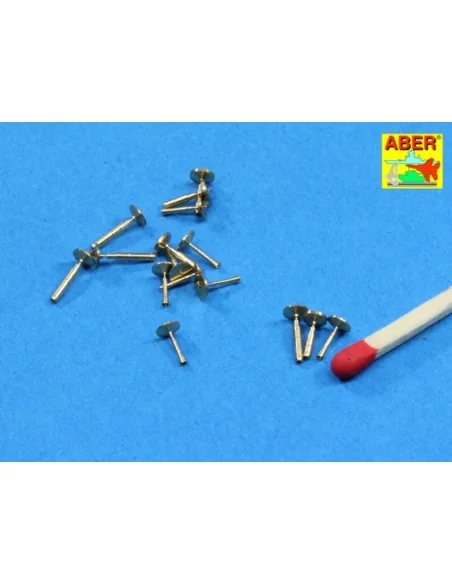 Set of barrels for pom-pom AA gun, 1/200 - Aber Models RE-200 L06