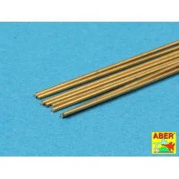 Brass round rods 0, 6mm - Aber Models BR 06