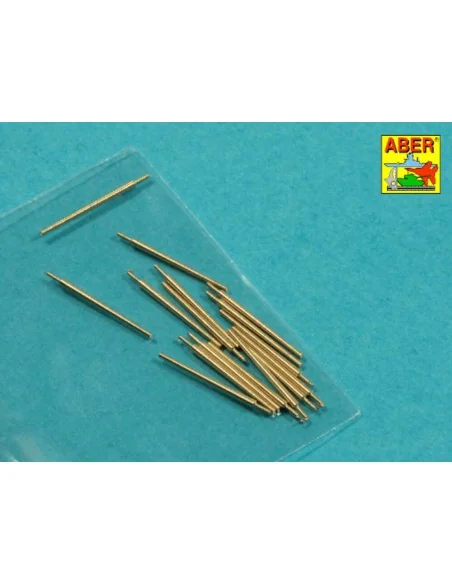Set of 16 pcs 37 mm L/83 barrels SK C/30 for German ships, 1/200 - ...