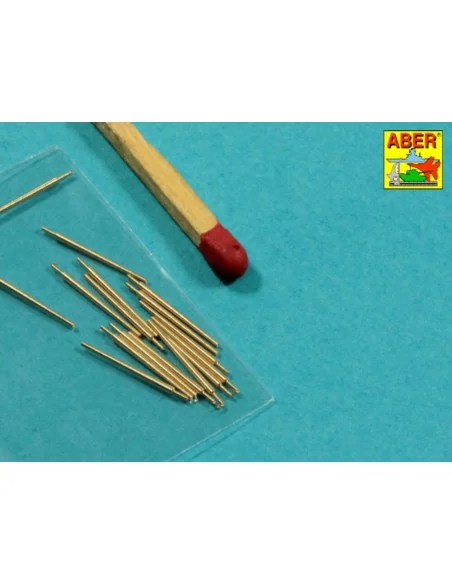 Set of 16 pcs 37 mm L/83 barrels SK C/30 for German ships, 1/200 - ...