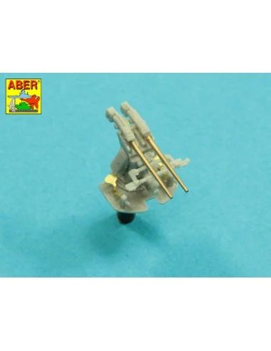 Set of 16 pcs 37 mm L/83 barrels SK C/30 for German ships, 1/200 - ...