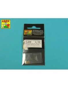 [NO_DESC] Set of 20 pcs 20 mm L/65 barrels C/38 for German ships, 1...