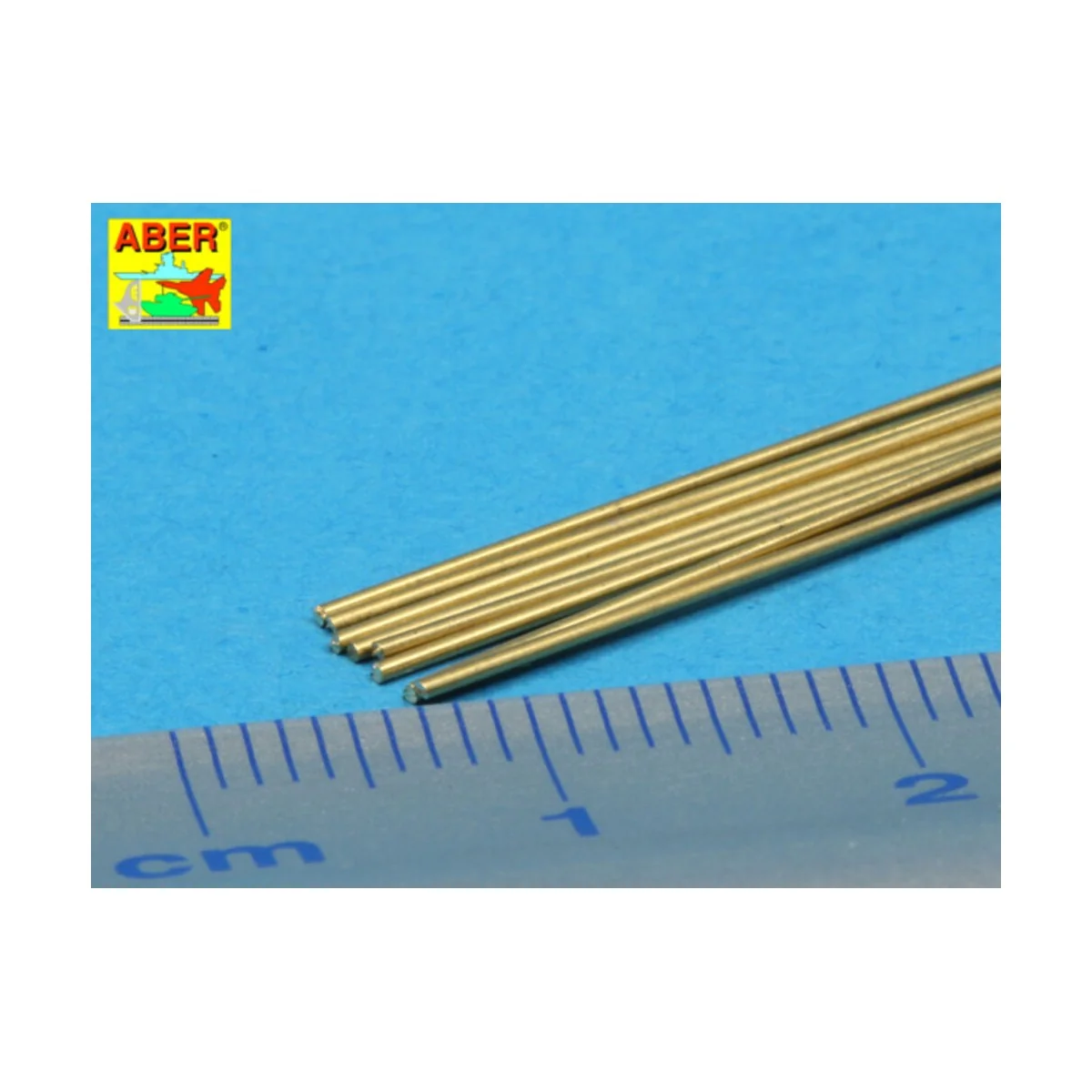 Brass round rods 0,6mm - Aber Models BR 06