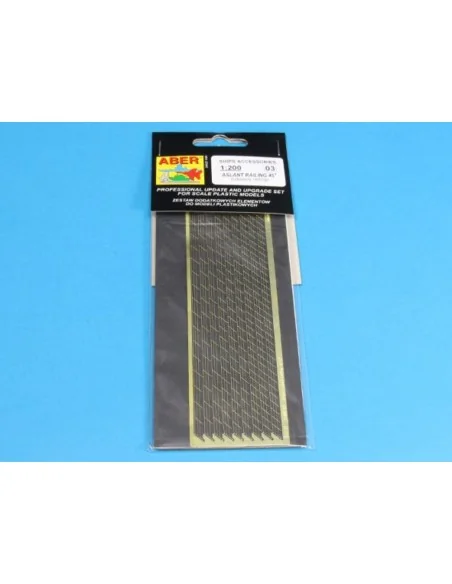 [NO_DESC] Aslant railing 45, 1/200 - Aber Models RE-200-03