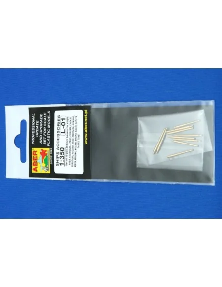 [NO_DESC] 10 pcs 203mm barrels for Japan ships: Atago, 1/350 - Aber...